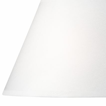 Reserve lampeskærm til bordlampe JUTA E27, Ø 19 cm, hvid
