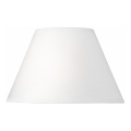 Reserve lampeskærm til bordlampe JUTA E27, Ø 19 cm, hvid
