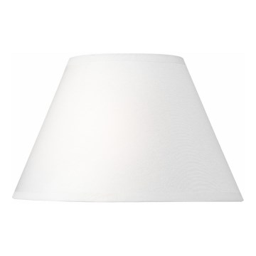 Reserve lampeskærm til bordlampe JUTA E27, Ø 19 cm, hvid