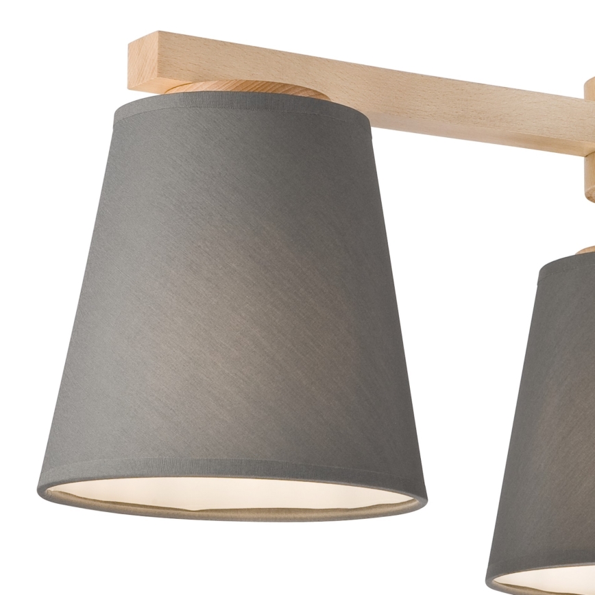 Reserve lampskærm til loft- og væglampe ELLIE E27, Ø 15 cm, grå