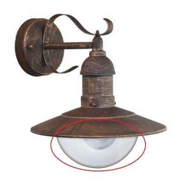 Reserve lampskærm Rabalux - OSLO E27