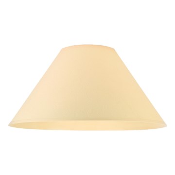 Reserve lampskærm til bordlampe E14 21x11 cm gul