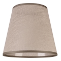 Reserve lampskærm til loftslampe LORENZO E27, Ø 16 cm, beige
