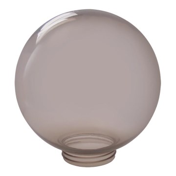 Reserve lampskærm til væglampe i røgfarvet til E27 lamper med en diameter på 20 cm