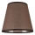Reserve lampskærm til væglampe LORENZO E27, Ø 16 cm, brun