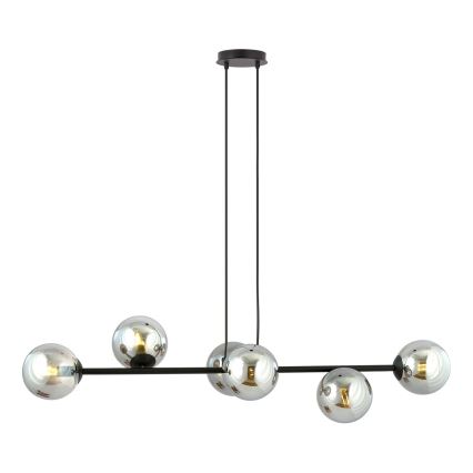 Reserve lampskærm til loft- og væglampe ROSSI, pr. 14 cm, grå/røgfarvet