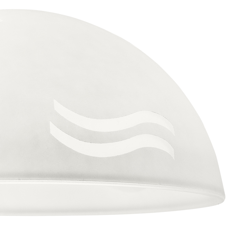 Reserveglas til lysekrone SFERA E27 140x300 mm hvid