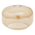 Reserveglas til lysekrone E27 pr. 21,5 cm beige