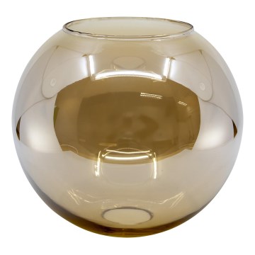 Reserveglas til lysekrone E27, Ø 20 cm, beige