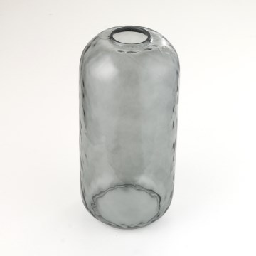 Reserveglas til lysekrone KARO E27 Ø 14 cm, røggrå