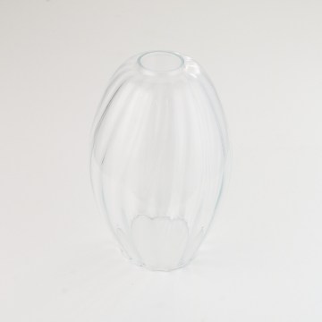 Reserveglas til lysekrone OTTICCO, PICCOLO E27, Ø 16 cm, klart