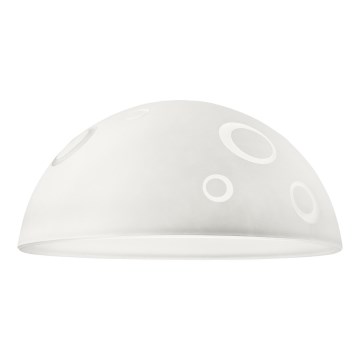 Reserveglas til lysekrone SFERA E27 140x300 mm hvid