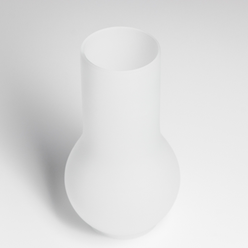 Reserveglas til lysekrone TAVERN/COTTAGE E14 210x110 mm hvid