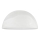 Reserveglas til pendel E27 diameter 19 cm hvid