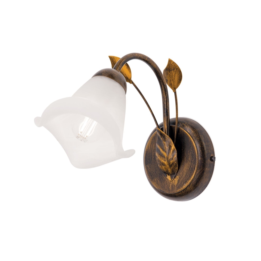 Reserveglas til pendel og lampe SISI E14 diameter 13 cm hvid