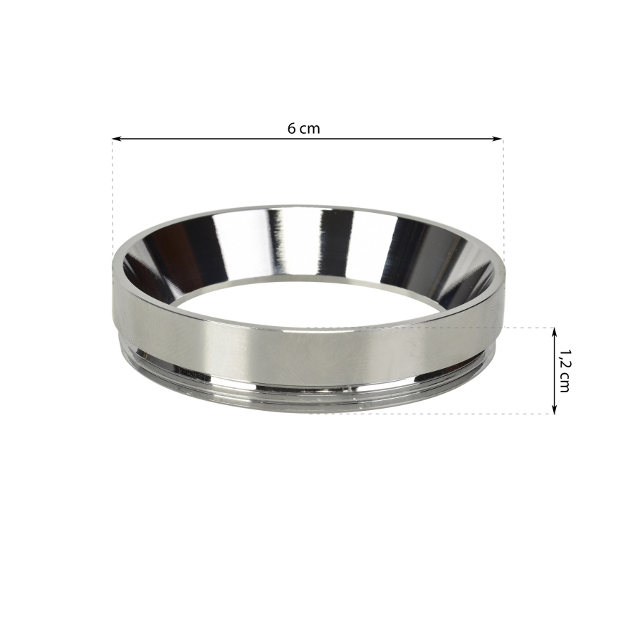 Reservering RING skinnende krom til  lampe MICA