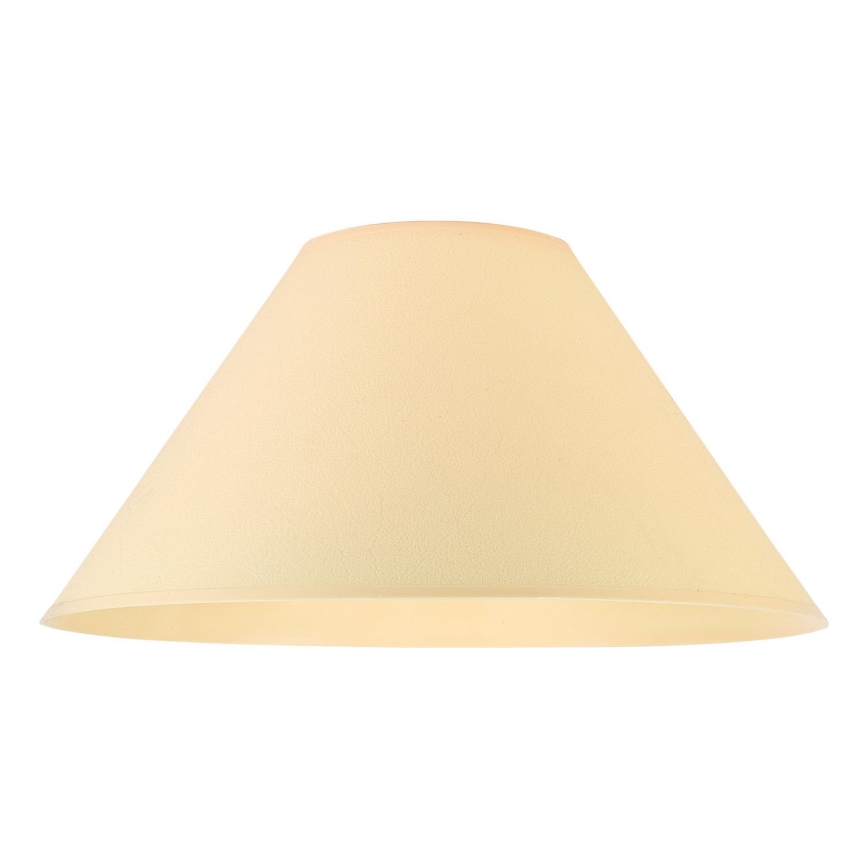 Reserveskærm til bordlampe E14 21x11 cm gul