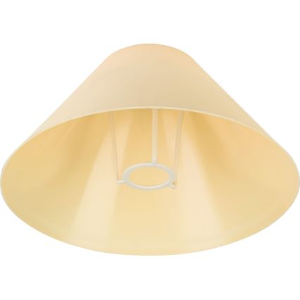 Reserveskærm til bordlampe E14 21x11 cm gul