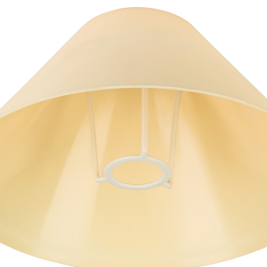 Reserveskærm til bordlampe E14 21x11 cm gul