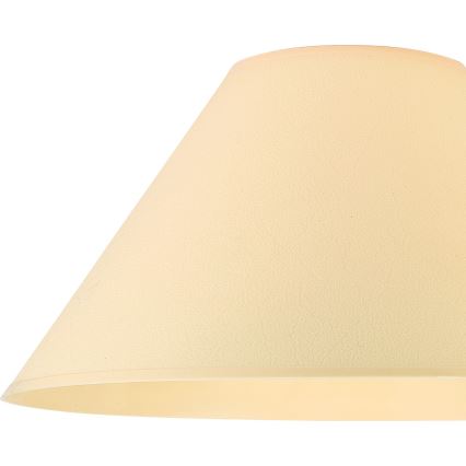 Reserveskærm til bordlampe E14 21x11 cm gul