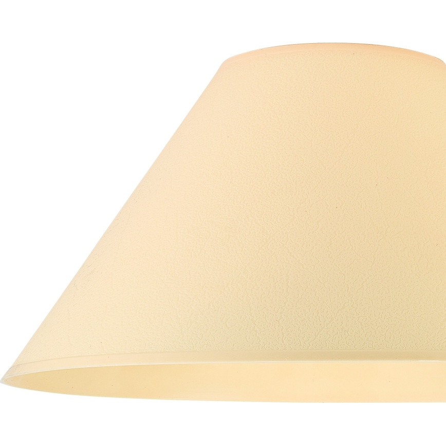 Reserveskærm til bordlampe E14 21x11 cm gul