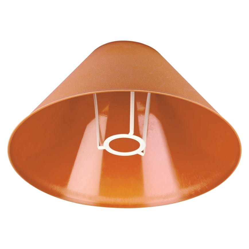Reserveskærm til bordlampe E14 21x11 cm orange