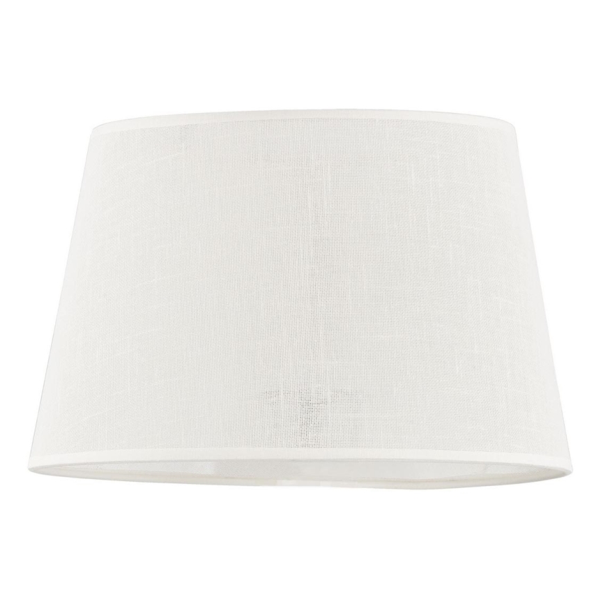 Reserveskærm til bordlampe LORENZO E27 20x26 cm hvid