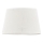 Reserveskærm til bordlampe LORENZO E27 20x26 cm hvid