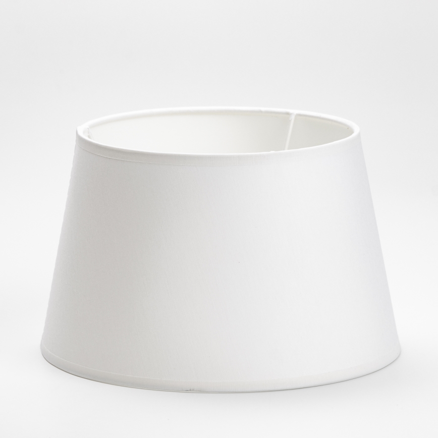 Reserveskærm til bordlampe LORENZO E27 20x26 cm hvid