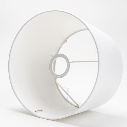 Reserveskærm til bordlampe LORENZO E27 20x26 cm hvid