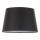 Reserveskærm til bordlampe LORENZO E27 20x26 cm sort