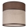 Reserveskærm til pendel, gulvlampe og væglampe ANDREA E27 diameter 16 cm brun/beige