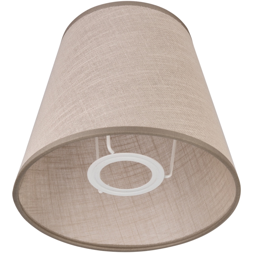 Reserveskærm til pendel LORENZO E27 diameter 16 cm beige