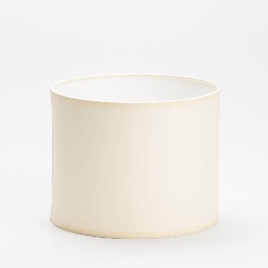 Reserveskærm til pendel og bordlampe DEVA E27 16x20 cm cremefarvet