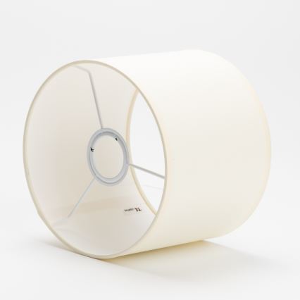 Reserveskærm til pendel og bordlampe DEVA E27 16x20 cm cremefarvet
