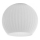 Reserveskærm til pendel PAVIA diameter 13,5 cm hvid