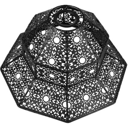 Reserveskærm til pendel SAMIRA E27 diameter 33 cm sort