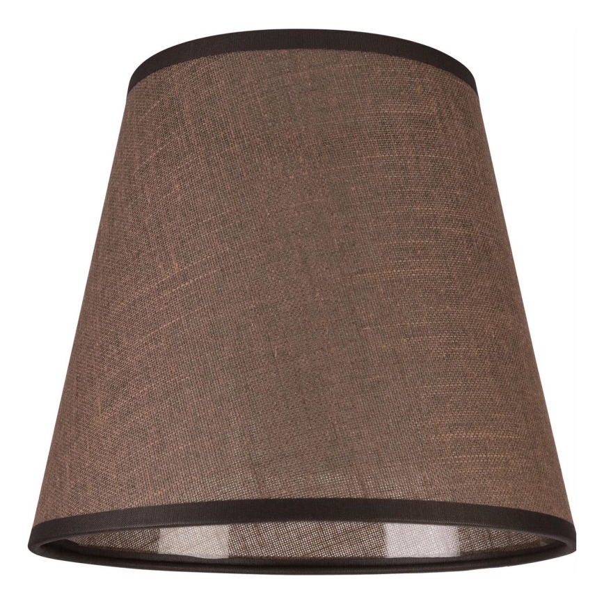 Reserveskærm til væglampe LORENZO E27 diameter 16 cm brun