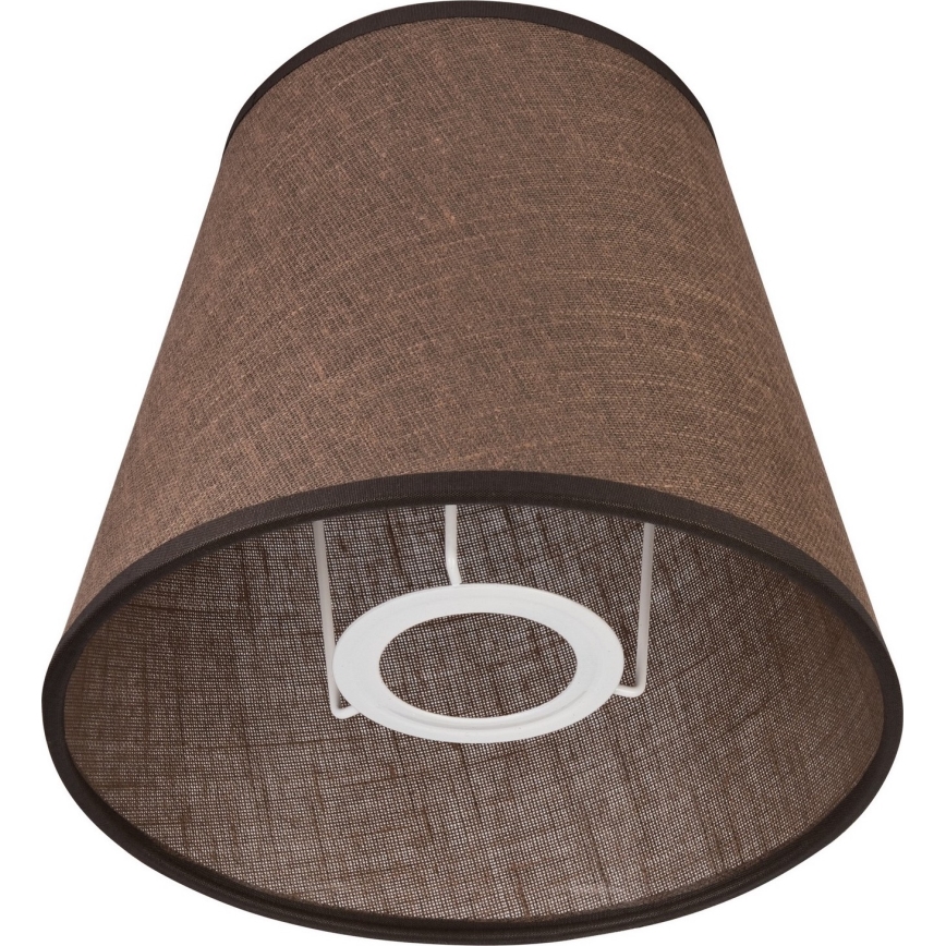 Reserveskærm til væglampe LORENZO E27 diameter 16 cm brun