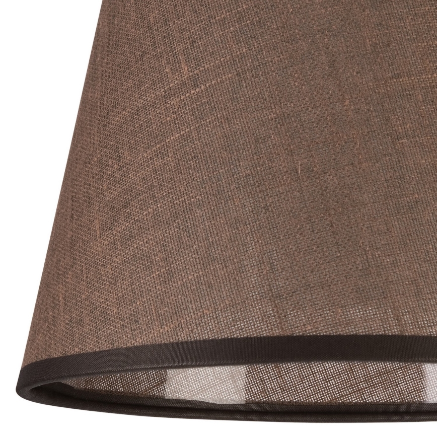 Reserveskærm til væglampe LORENZO E27 diameter 16 cm brun