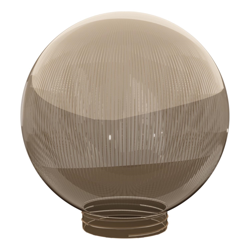 Reserveskærm til væglampe PARK E27 diameter 20 cm røget prismatisk