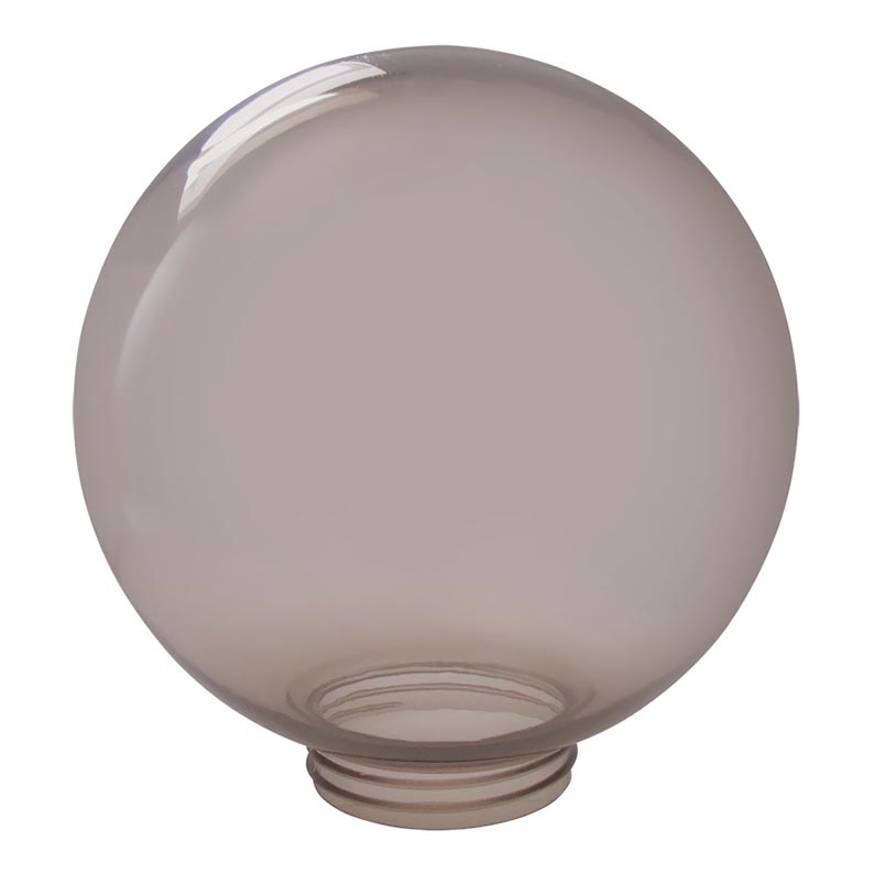 Reserveskærm til væglamper røget E27 diameter 20 cm