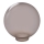 Reserveskærm til væglamper røget E27 diameter 20 cm