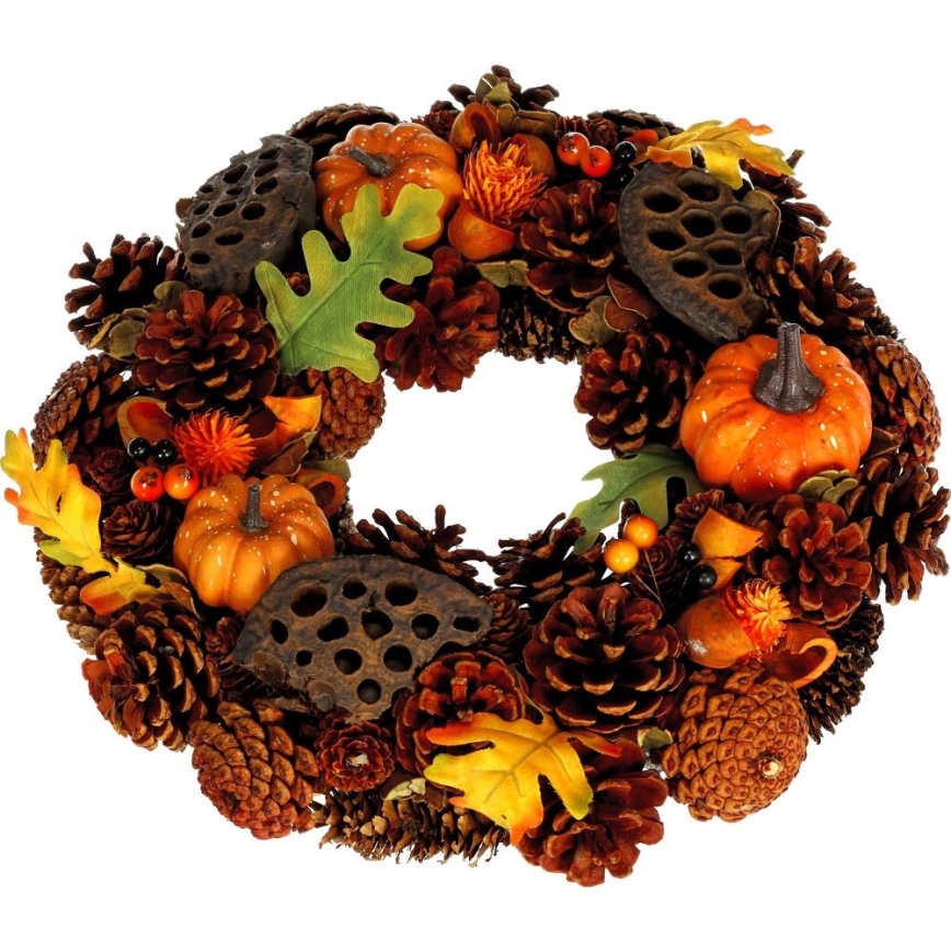 Efterårskrans HALLOWEEN diameter 35 cm