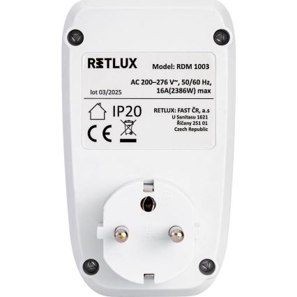 Strømforbrugsmåler 3680W/230V