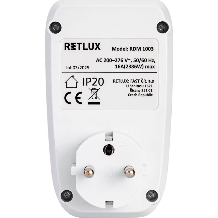 Strømforbrugsmåler 3680W/230V