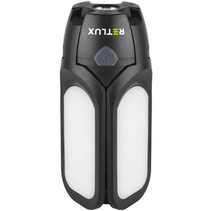 Opladelig LED-campinglampe med solpanel LED/3W/1600 mAh IPX4