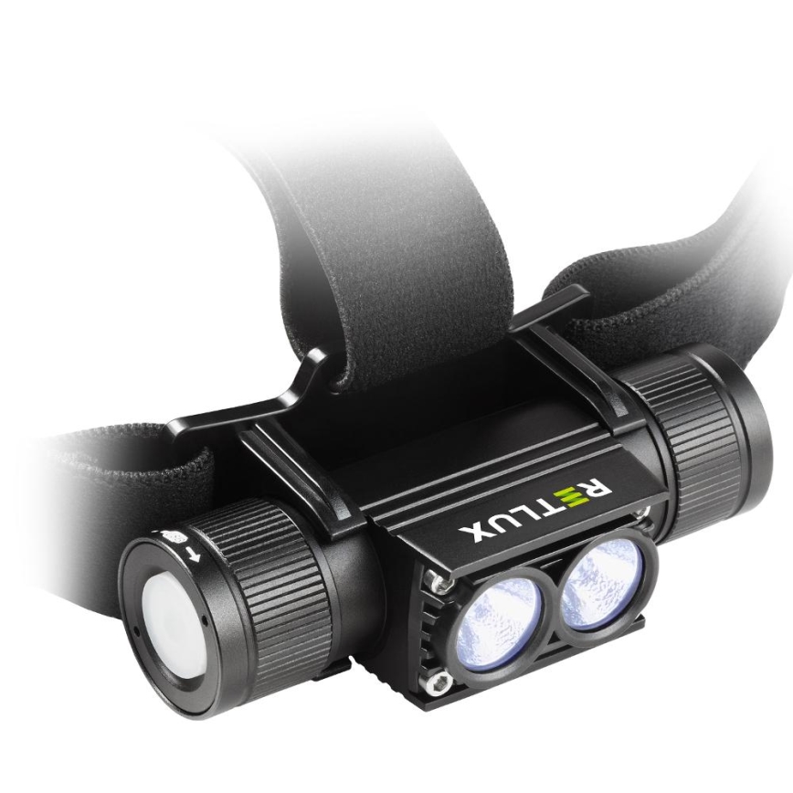Genopladelig LED pandelampe aluminium LED/2600 mAh IP66