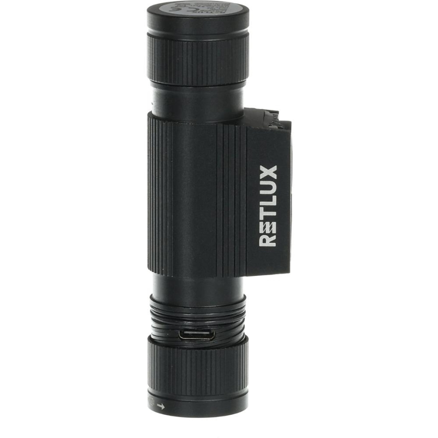 Genopladelig LED pandelampe aluminium LED/2600 mAh IP66