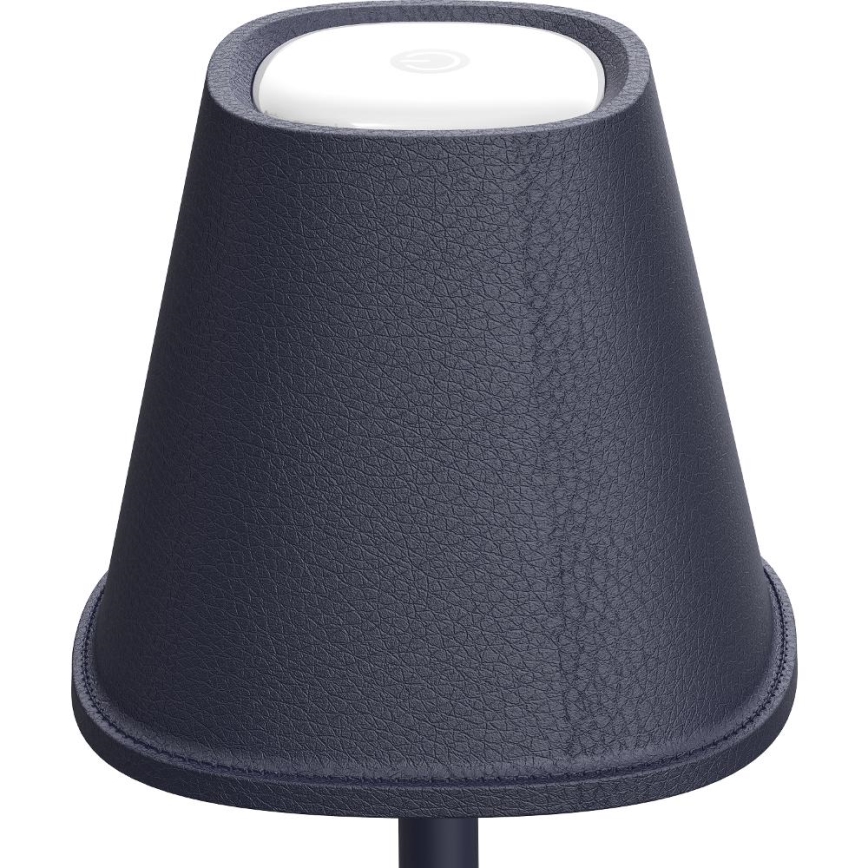 LED Bordlampe dæmpbar og genopladelig LED/3W/1800 mAh mørkeblå